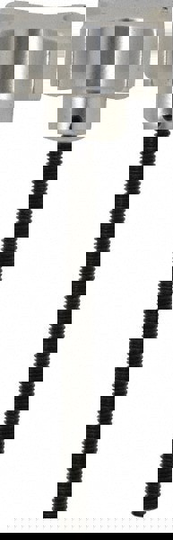 Lobed Knob: 38.1 mm Head Dia, 4 Points, Aluminum